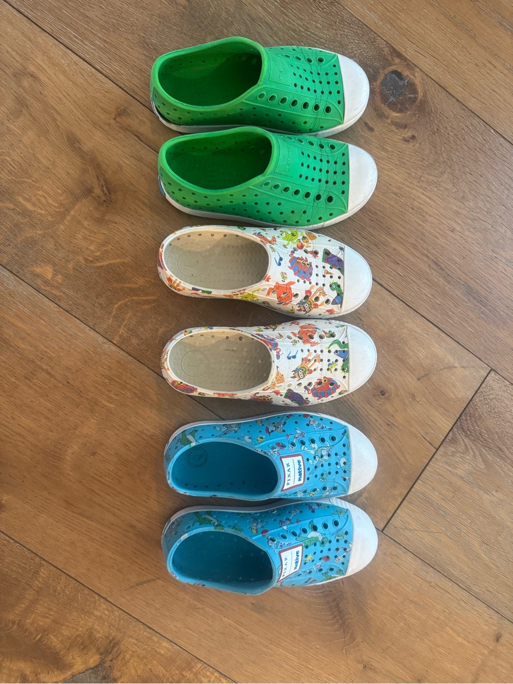 Native Shoes Size US11 3 Pair Bundle